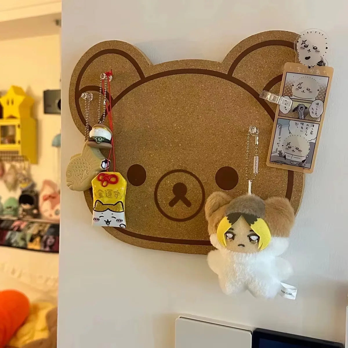 Cartoon Felt Board Home Decor Wall Decor Panel Felt Posters on The Wall Bear Wall Sticker Rilakkumas Children's Room Decorati