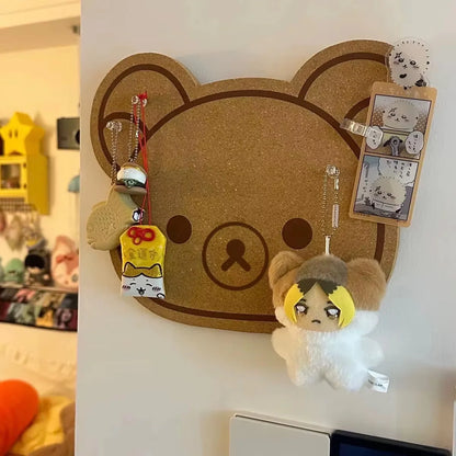 Cartoon Felt Board Home Decor Wall Decor Panel Felt Posters on The Wall Bear Wall Sticker Rilakkumas Children's Room Decorati