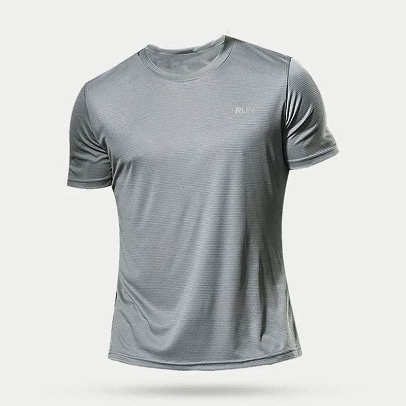 Running Shirts Soccer Shirts Men's Jersey Sportswear Mens Jogging T-Shirts Quick Dry Compression Sport T-Shirt Fitness Gym - 