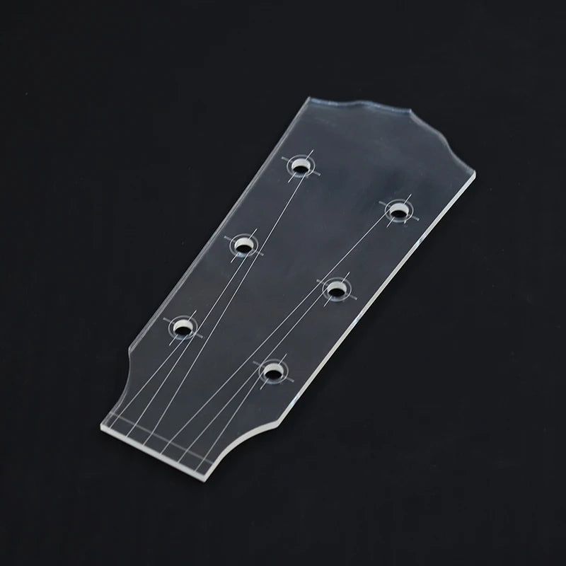 Guitar Head Template Electric Guitar Acoustic Guitar Ukulele Transparent Acrylic Template Guitar Making Mold