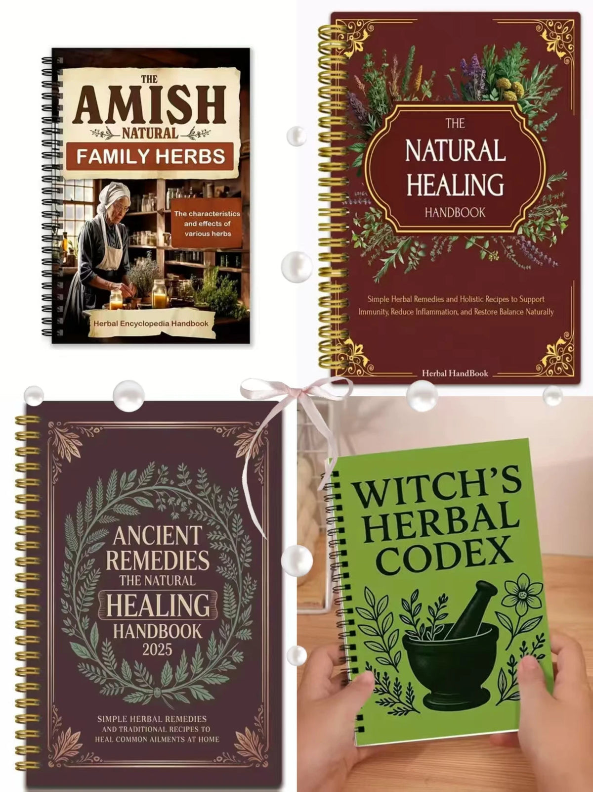 New Natural Healing Guide Herbal Book, Step-by-step Recipes To Improve Heart Health, Blood Pressure and Concentration.