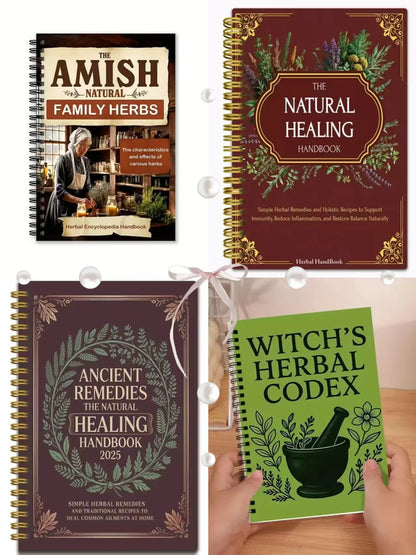 New Natural Healing Guide Herbal Book, Step-by-step Recipes To Improve Heart Health, Blood Pressure and Concentration.