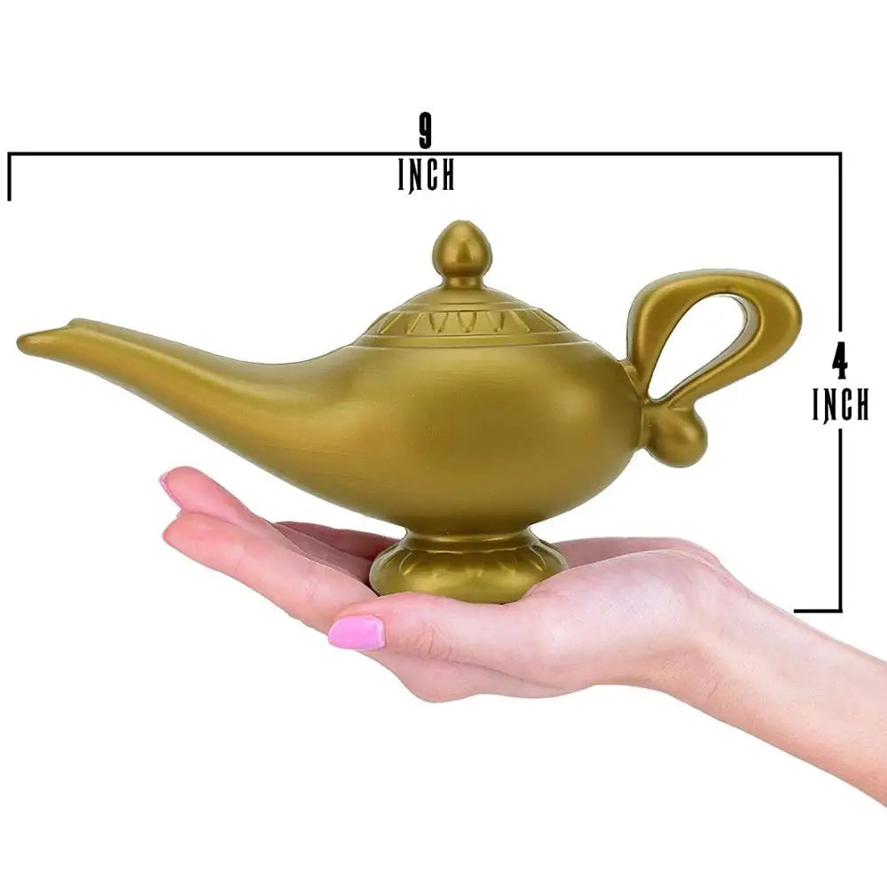 Cartoon Movie Aladdin Lamp Halloween Decoration Cosplay Costume Party Favors Fancy Dress Props hot Home Party Ornaments Figur