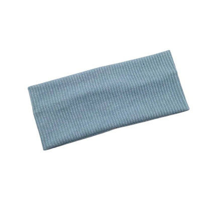 Women Solid Color Knitting Headband Elastic Vintage Yoga Sports Hairbands Gym Outdoor Sweat Absorbing Headwrap Hair Accessori