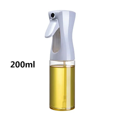 200/300/500mlOil Spray Plastic Household Kitchen Oil Spray Bottle Or Oil Brush Nebulizing Mist Filling Cooking Dual Use BBQ -