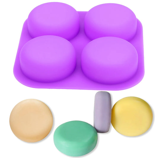 Heart Shape Silicone Soap Mold for DIY Crafts, Soap Making