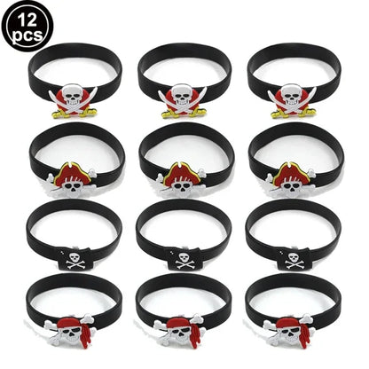 Pirate Party Supplies Temporary Tattoos Boys Girls Tattoos Stickers Birthday Party Supplies Gift Pirate Party Favors Decorati