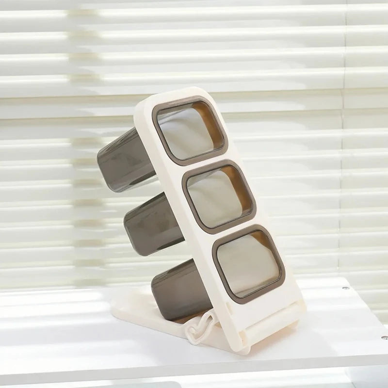 Detachable Slant Insert Pen Holder, Home Desk Pen Box, Office Desktop Pen Stand, Multi-layer Student Stationery Box