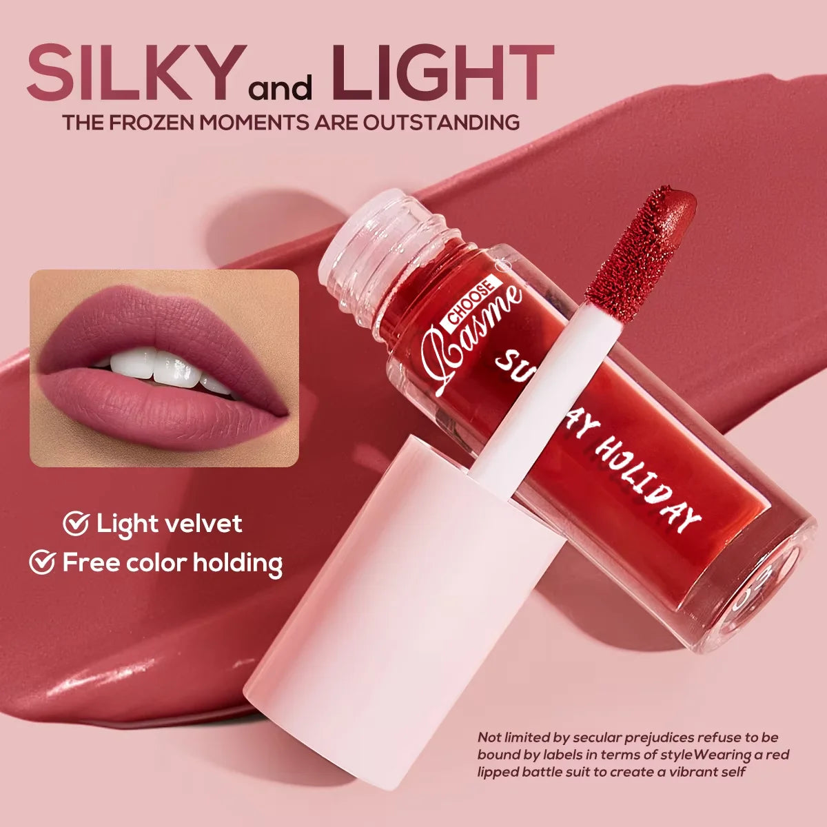 10 Pieces/Set Lip Gloss Velvet Lipstick: Waterproof and Long-Lasting Lip Gloss Women's Moisturizing Set Valentine's Day Gift