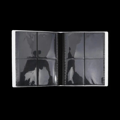 Collectible Card Binder Album 160/360/480 Card Holder 4/9/12 Grids Card Binder Album Large-capacity Card Binder Notebook - wh