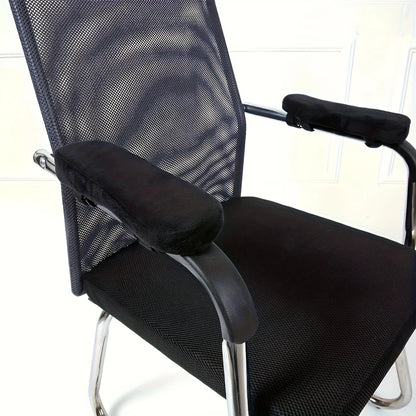 1/2PCS Soft Armrest Cushion PP Sponge Foam Home/Office Chair Arm Rest Covers Computer Gaming Elbow Cushion,Removable Washable