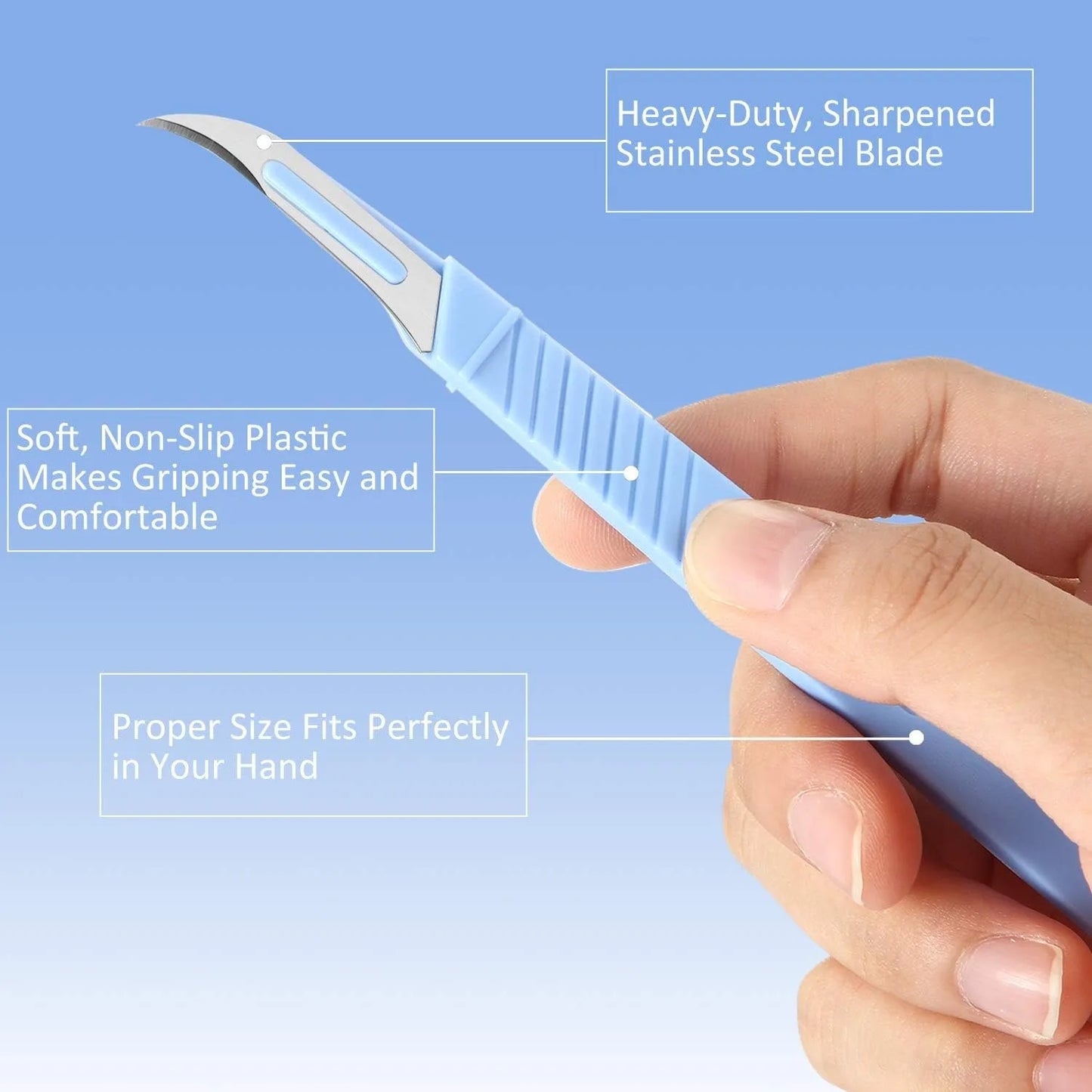 5 Pieces of Blue Sewing Tear Machine Kit, Including Thread Tear Machine, Suture Tear Machine, and Scissors for Removing Stitc