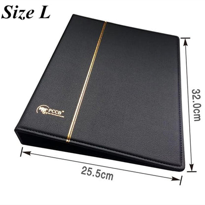 International Collection album 3/7/9 Hole leather coin collection album paper money postage stamp commemorative coin Folder b