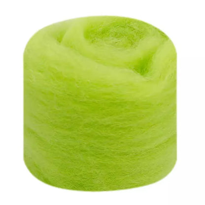 Needle Felting Wool Fibre Wool Roving for DIY Craft Materials, Needle Felt Roving Fabric Felt Craft Toys Handmade Felting Cra