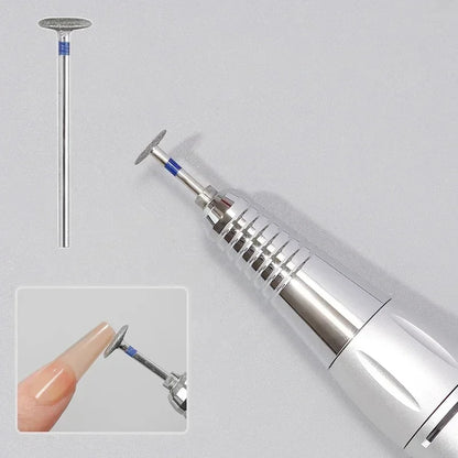 Removal Head Diamond Electric Nail Drill Bit Disc Grinding Burr T Mills Grinder