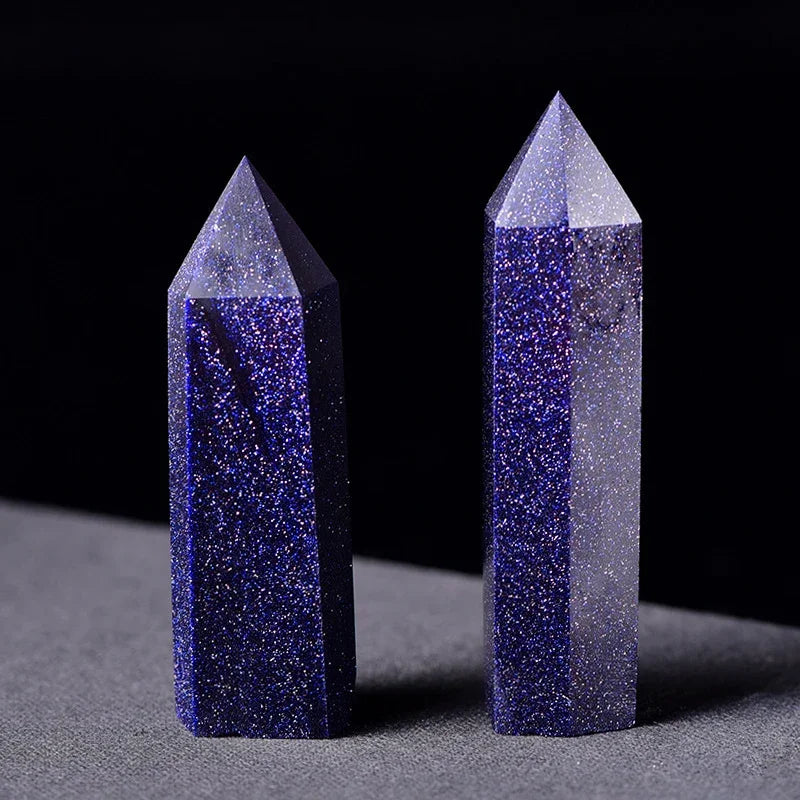 Natural Stone and Crystals Point Wand Witchcraft Rose Quartz Amethyst Home Decor Mineral Reiki Healing Stones Crafts Room Dec