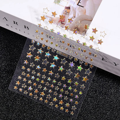 1PC 26-English Alphabet Number 3D Self-adhesive Nail Art Decal Sticker Word Small Letter Nail Decals Sticker Manicure Decorat