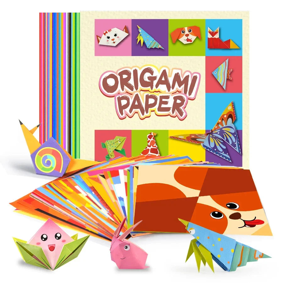 108 pieces of creative origami set -54 unique designs suitable for DIY crafts and educational activities - Animal products