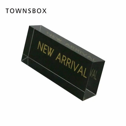 Store Shop Advertising Signage Logo Mark Brand Plate Acrylic Block Letters Block Customized Price Info Billboard