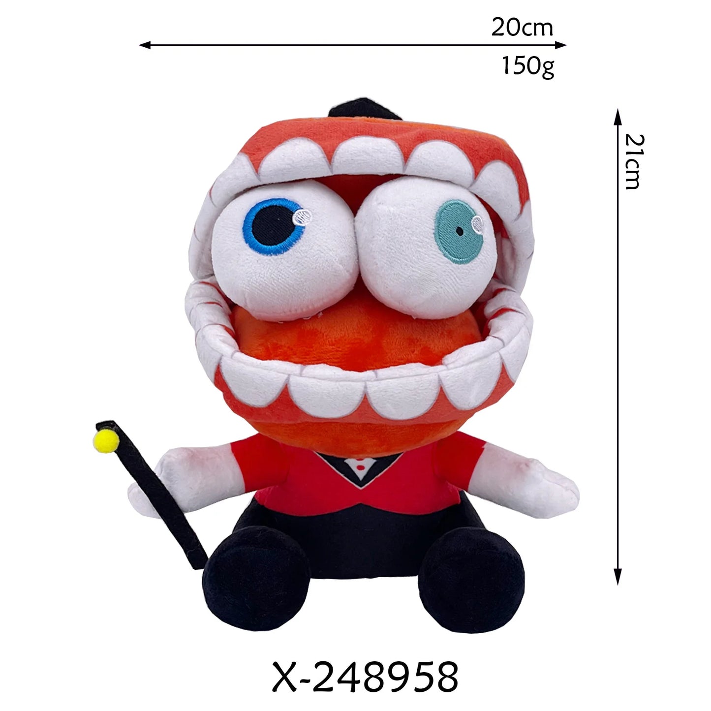 /New Styles The Amazing Digital Circus Pomni Jax Plush Toy Anime Cute Theater Rabbit Doll Cartoon Clown Christmas Kids Gifts 