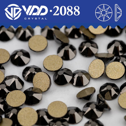 VDD SS16-SS30 High Quality AAAAA 2088 Rhinestones Crystal Flatback 8 Big 8 Small 16cut Stones For DIY Crafts Nail Art Decorat