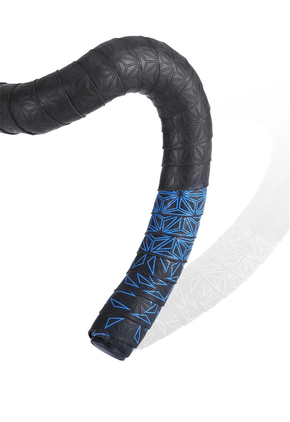 2Pcs Anti-Slip Handlebar Tape PU Road Bike Shock Absorption Handle Bar Tape With Bar End Plugs For Bicycle Racket Cycling Too