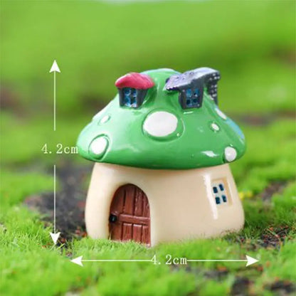 3pcs Table Chairs Miniature Set Mini Fairy Garden Furniture Ornaments Kit for Dollhouse Accessories Home Micro Landscape - 15