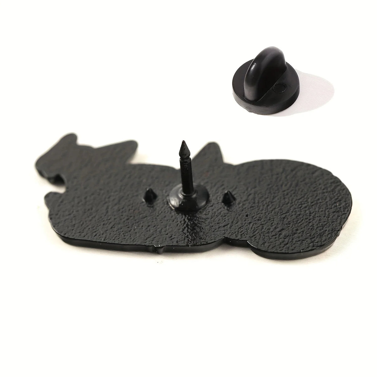 1pc Cat Enamel Brooch - Cute cat design, perfect for lapels, bags or jewelry
