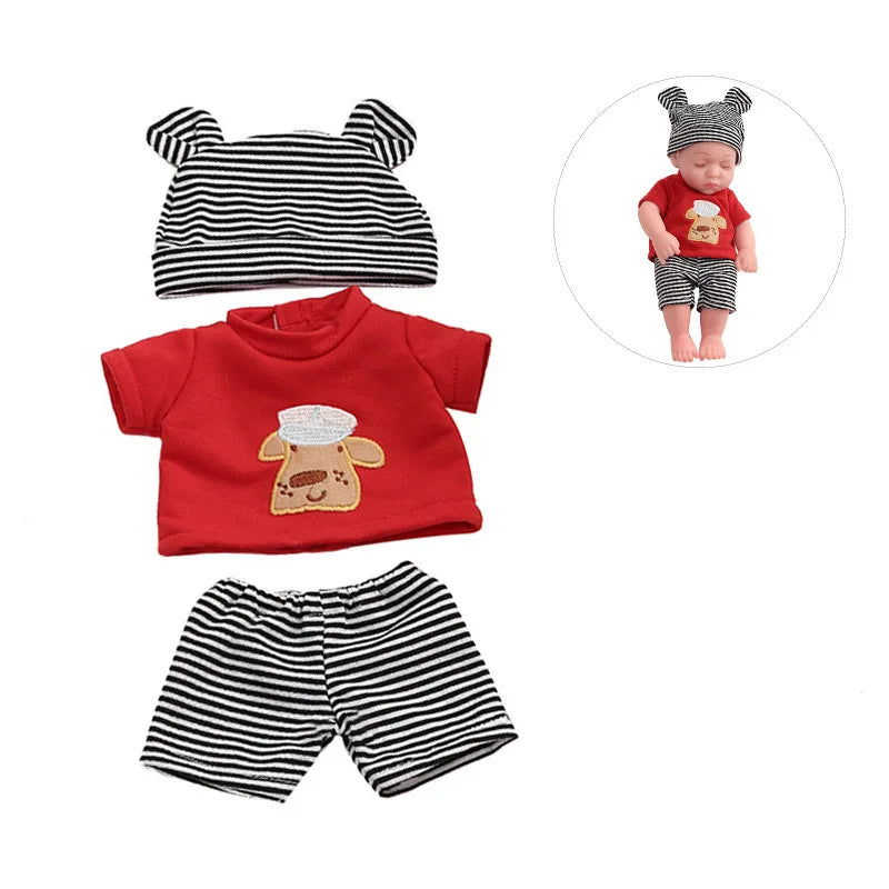 Baby clothes for doll fit 30 cm New Born Doll Accessories Fashion Sweater Dresses Coat Doll Clothes for Girls DIY Toys Gift -