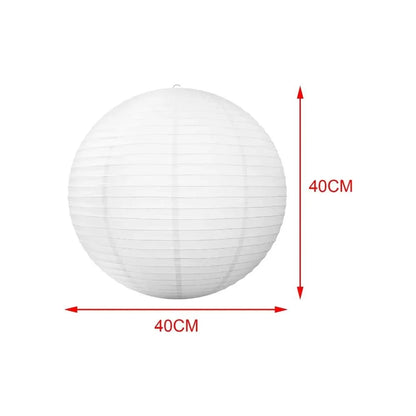 Hanging Paper Lampshade Light Fixture Classic Modern Pendant Light Lamp Cover Vintage Round Ceiling Light Cover Hotel Cafe - 