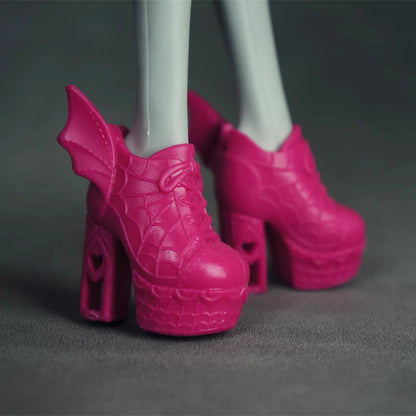 Colorful Monster Doll Boots Novelty Sandals 1/6 Scale Doll Shoes Accessories for Doll Decorations - NO.19