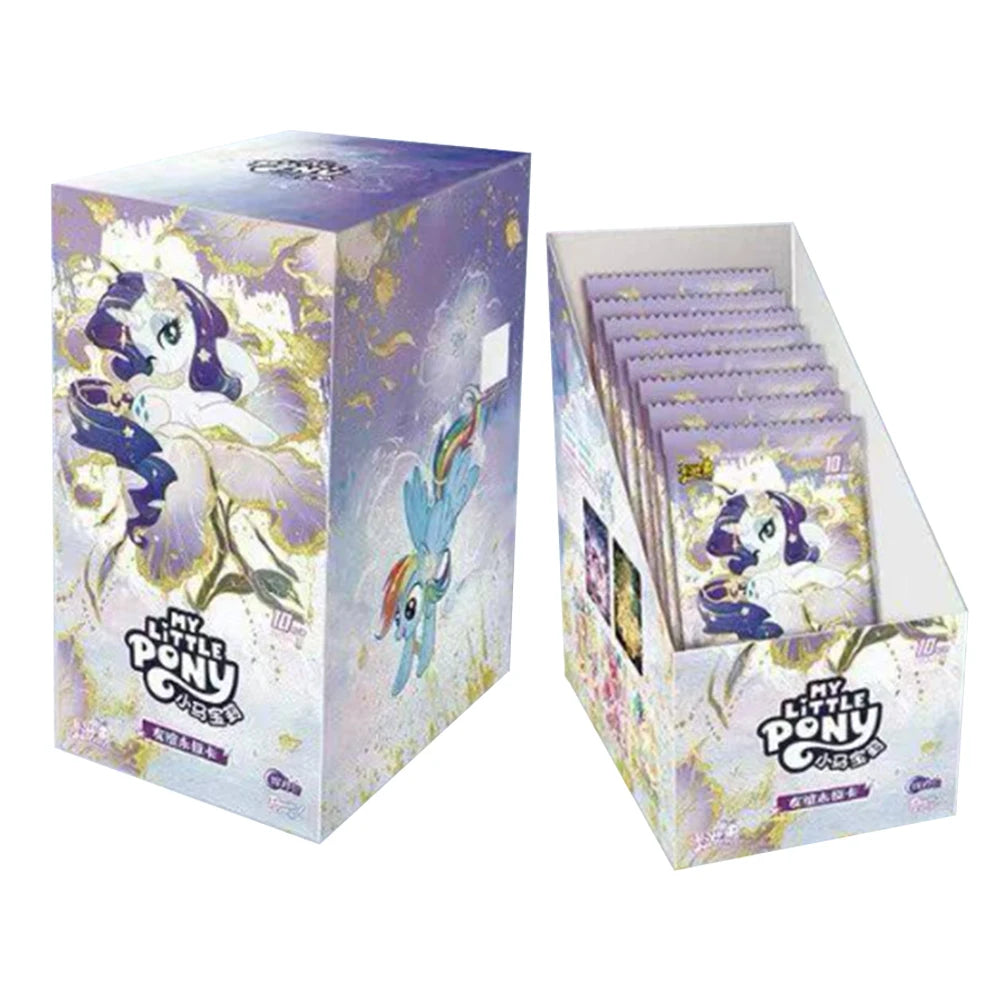 KAYOU Genuine My Little Pony Card 40th Anniversary Limited Friendship Eternal Card Rare SC SGR Cards Toy Gift Princess Card -