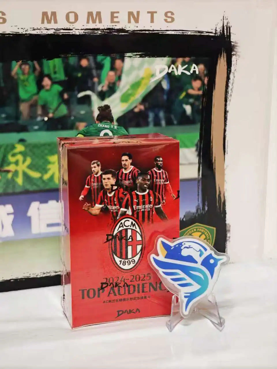 Daka 2025-2026 Trading Cards Top Audience Machester Cuty Juventus Ac Milan Internazionale Milano Football Star Official Box G