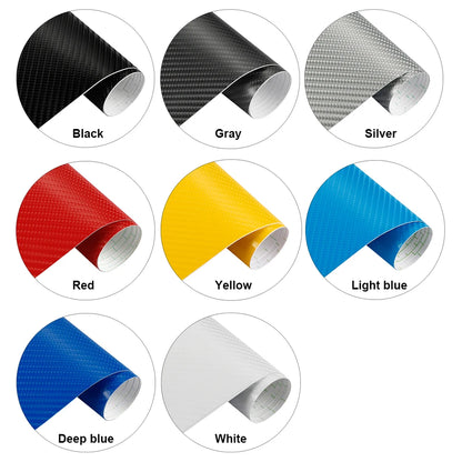 152cm*200cm 4D Carbon Fiber Vinyl Film Car Styling Wrapping Sheet Roll Film Automobiles DIY Car Hood Roof Stickers Accessorie
