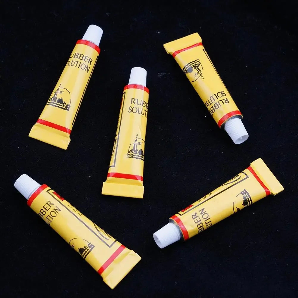 Bike Tire Patch Kit - Instant Puncture Repair Glue & Rubber Cement for Bicycle Inner Tube Tires