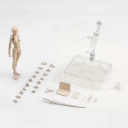 Artists Manikin Action Figure Drawing Model for Sketching Painting Drawing Human Mannequin Body Kun Doll Male Action Figure