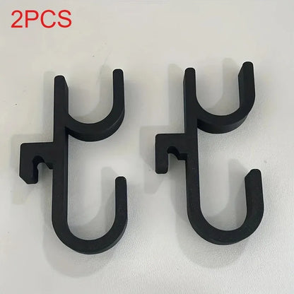 2pcs Car Umbrella Hooks - Trunk Hangers,Universal for Sedans with No-Drill Installation,Multi-Functional Seat Back Storage Ra