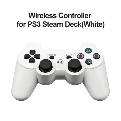 Bluetooth PS3 wireless gamepad gamepad vibration neutral wireless environmental protection ABS material snowflake button Perf