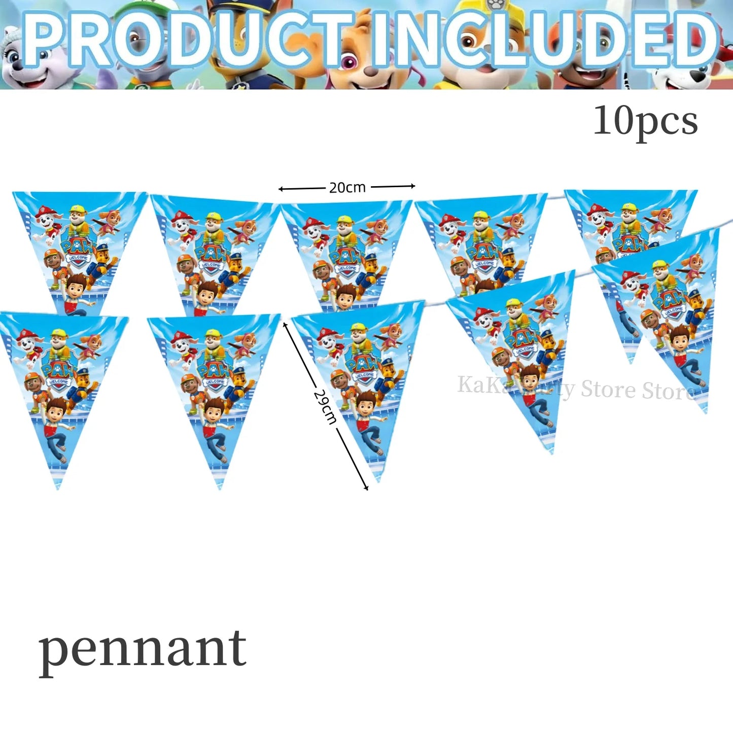 PAW Patrol Birthday Party Decor Tableware Tablecloth Plates Cup Balloons Baby Shower PAW Patrol Party Supplies Kids Favors Gi