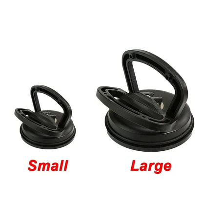 For Car Dent Glass Suction Removal Tool Car Repair Tool Body Repair Puller Black/Orange Suction Cup Remove Dents Puller - 2pc