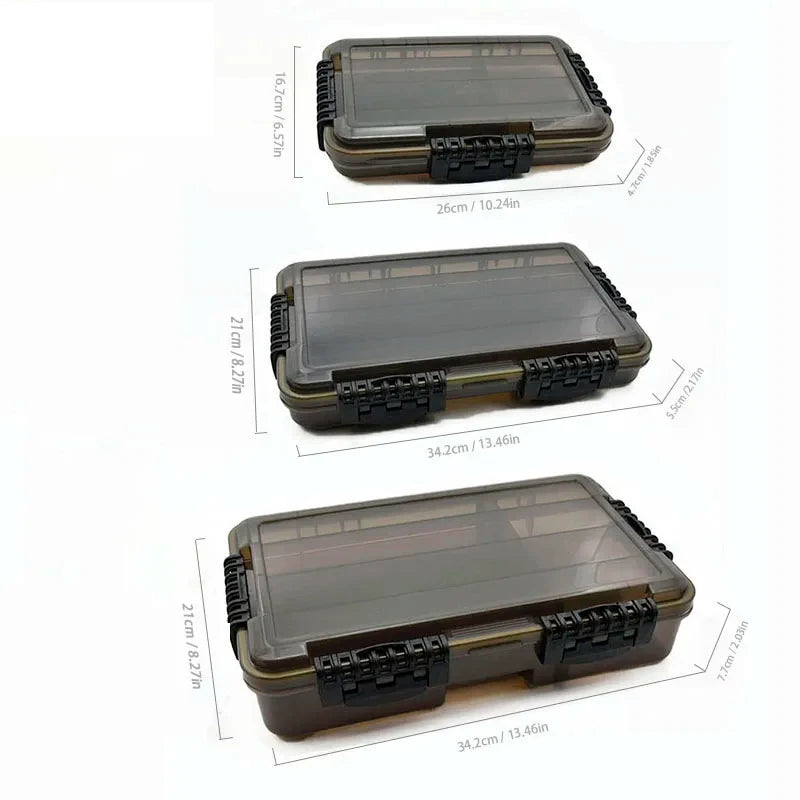 Large-Capacity Waterproof Fishing Tackle Box Fishing Accessories Tool Storage Box Fish Hook Fake Bait Storage Box Fishing Sup