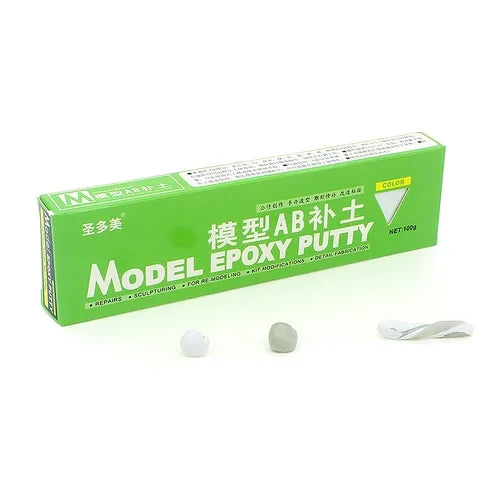 Model AB Epoxy Putty Quick /Slow Dry For Model Repairs Sculpturing Action Figure BJD Fabrication Re-modeling DIY 100g - slow 