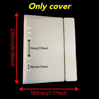 10PCS 1/2/4 Grids Photo Album A5 Inner Page Photocard Binder Photo Sleeve 6 Ring Refill Inner Page Photocard Kpop 포토카드 바인더 - 