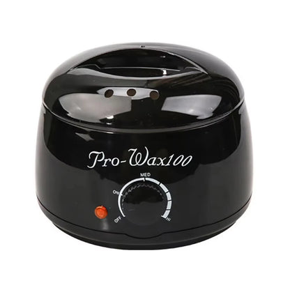 Professional Wax Warmer Heater for Depilatory Epilator Paraffin Wax Bean Bead Heating Machine Hair Removal Tool - Black EU Pl