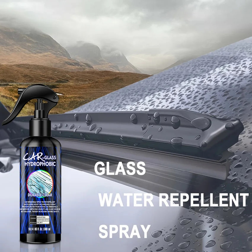 Water Repellent Spray Anti Rain Coating For Cars Glass Hydrophobic Anti-rain Car Liquid Windshield Mirror Mask Auto Polish Ki