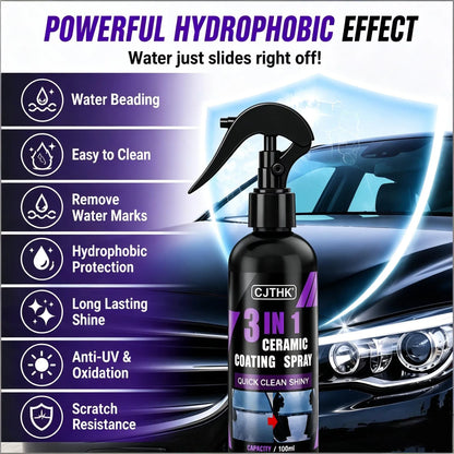 Car Ceramic Nano Coating Liquid Nano Crystal Hydrophobic Layer Coating Agent Auto Polish Liquid Nano Shine Protection Coating
