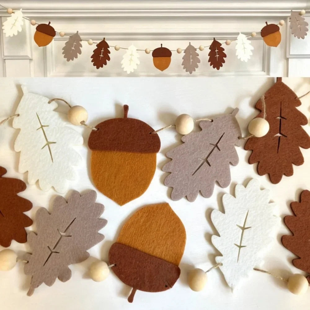 Home Decor Items Halloween Party Fireplace Mantle Wall Decoration Thanksgiving Seasonal Home Decoration