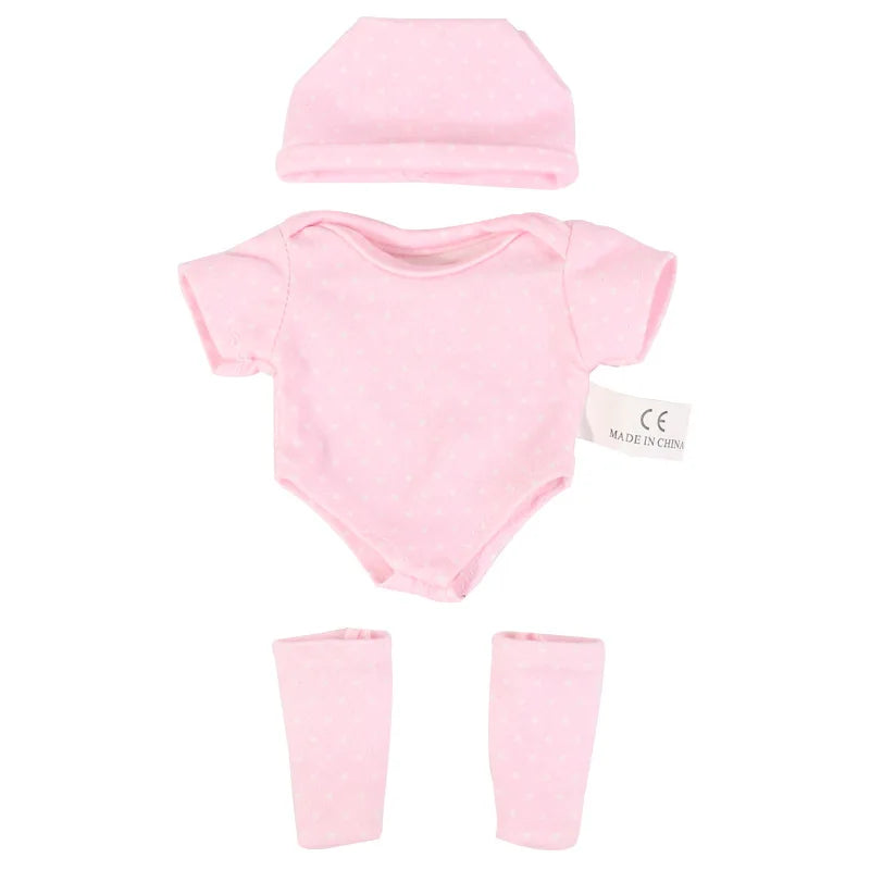 20cm Baby Dolls Clothes for DIY Toy Doll Accessories Suitable For 8inch Doll Sweater Jumpsuit Reborn Doll Clothes Accessories