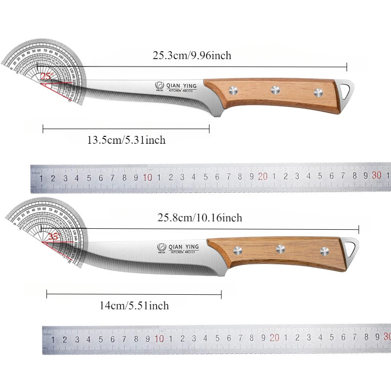 Boning Knife Household Sharp Stainless Steel Slaughter Knife Fruit Knife Sheep Skin Slicing and Peeling Knife Slaughter Knife