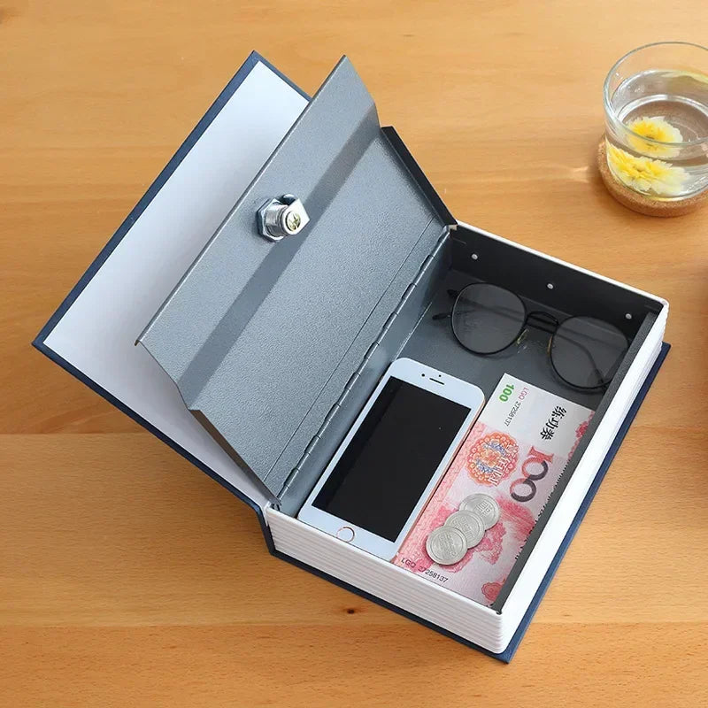 Dictionary Mini Book Safe Security Key Locker Money Hidden Secret Safe Key Safe Box Cash Money Coin Storage Jewellery Lock Bo